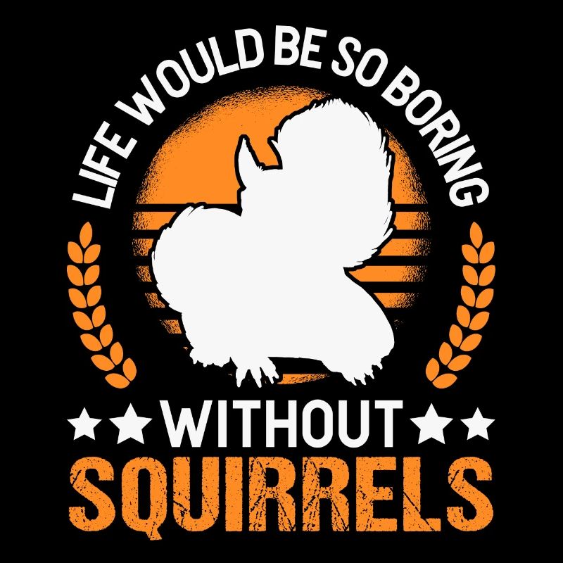 Eichhörnchen Geschenk Squirrel Grauhörnchen