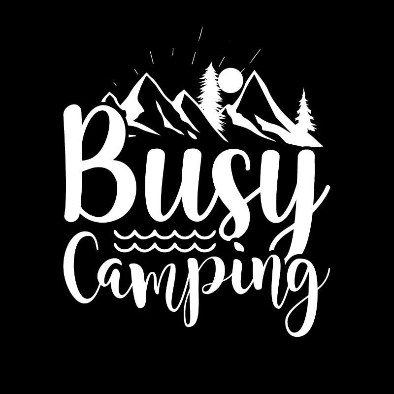 Fleißig campen Wandershirt