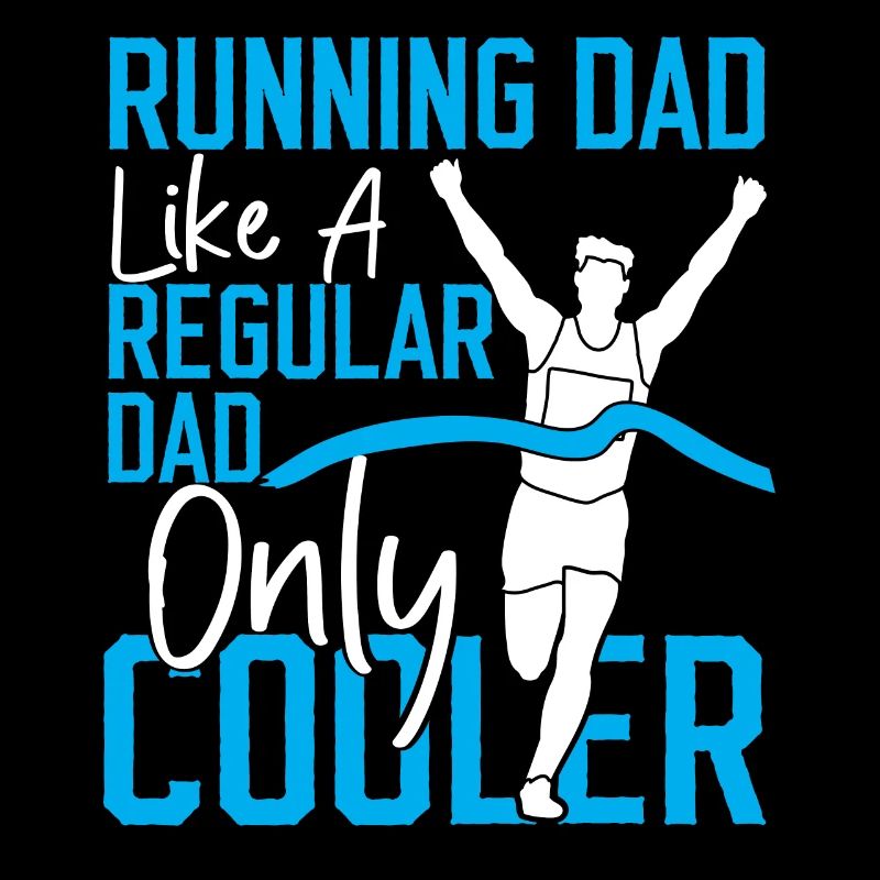 Coureur de course Semi-marathon Papa