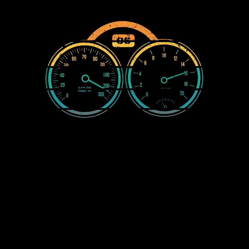 Compteur de vitesse de moto