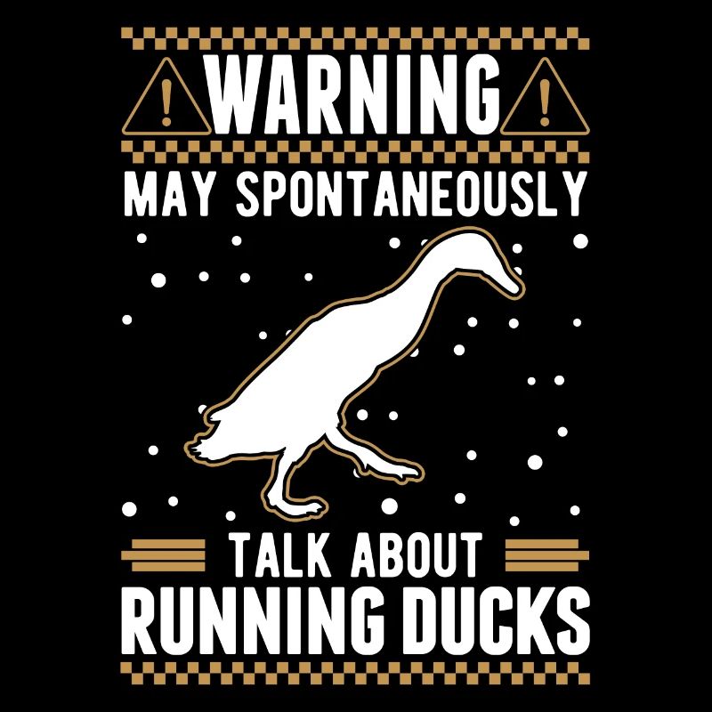 May spontaneously talk about Running Ducks