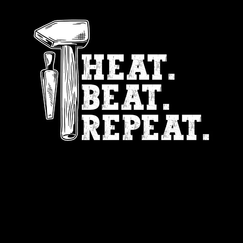 Heat. Hit. To repeat. - Blacksmith Smithy