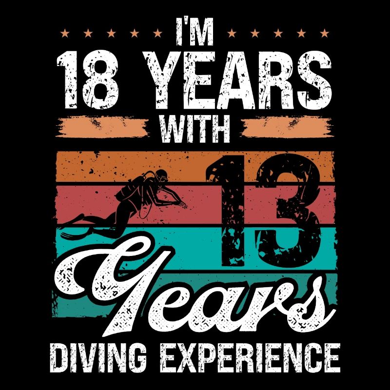 31 Idée d’anniversaire Plongée sous-marine Plongeur de 31 ans
