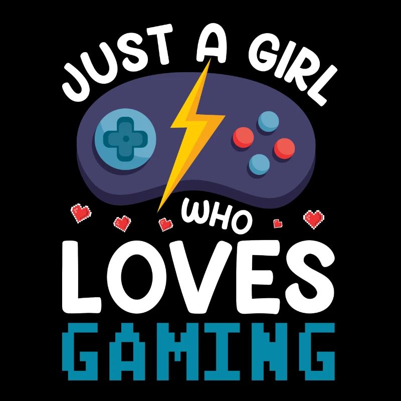 Mädchen Zocker Frau Gaming Game