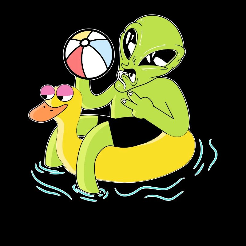 Alien Believer Boule d’eau gonflable Sphere Squad