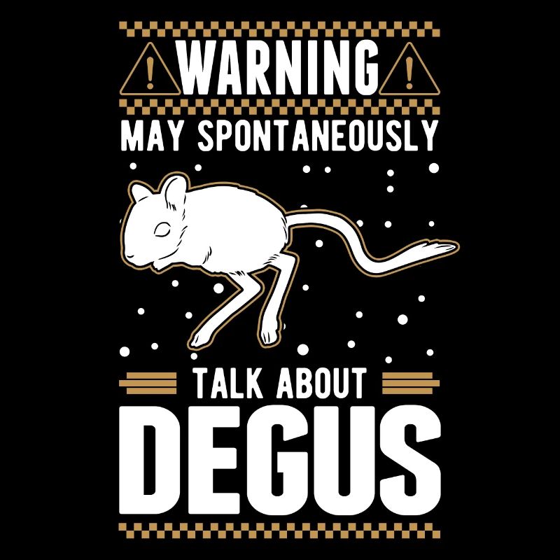 Warning May spontaneously talk about Degus