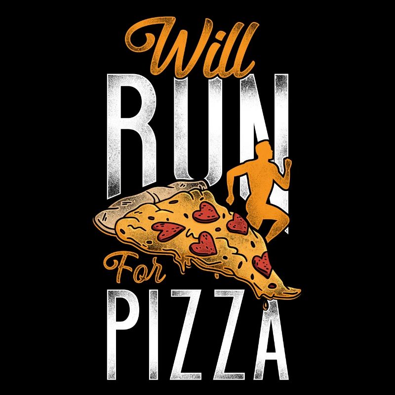 Running Runner Semi-Marathon Pizza
