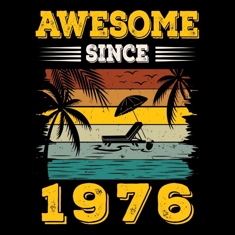 Awesome seit 1976 Vintage Geburtstagsgeschenk