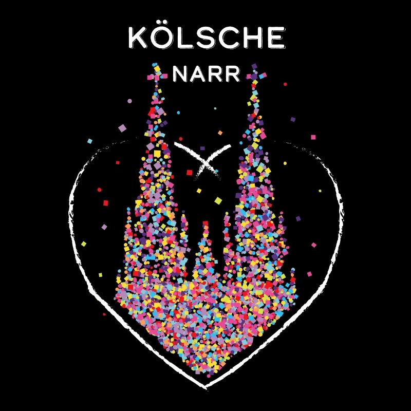 Kölsche Narr Kölner Dom Köln Konfetti Karneval