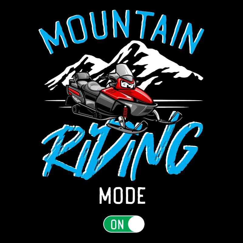 Snowmobile Riding Design for a