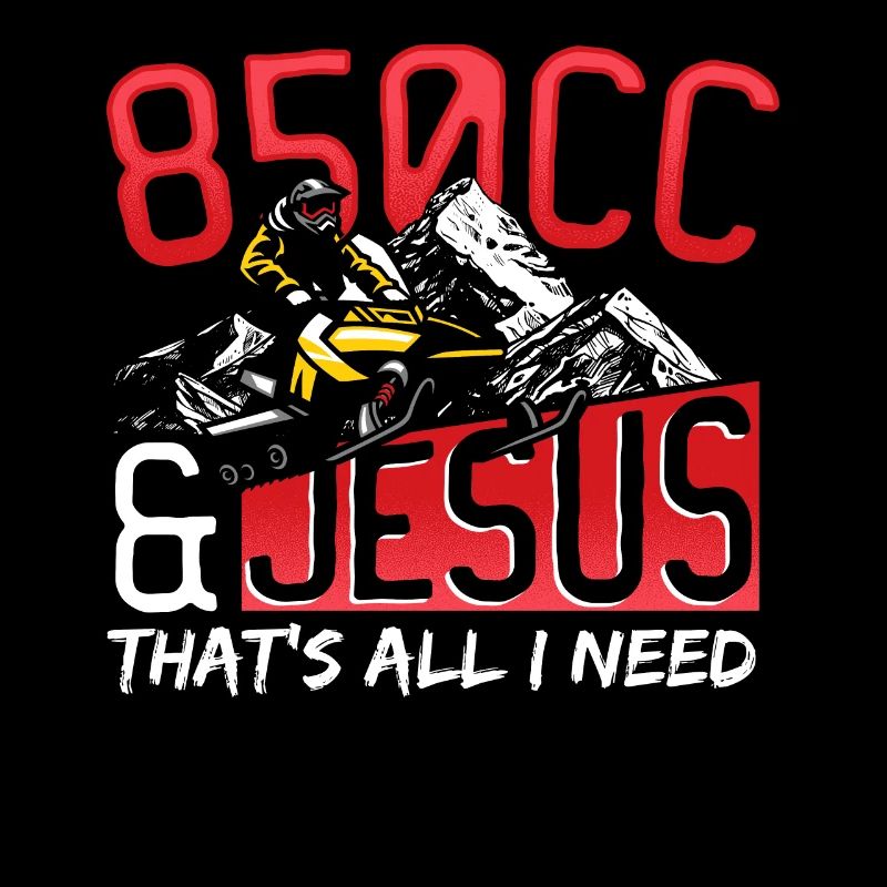 Snowmobile Riding Design for a