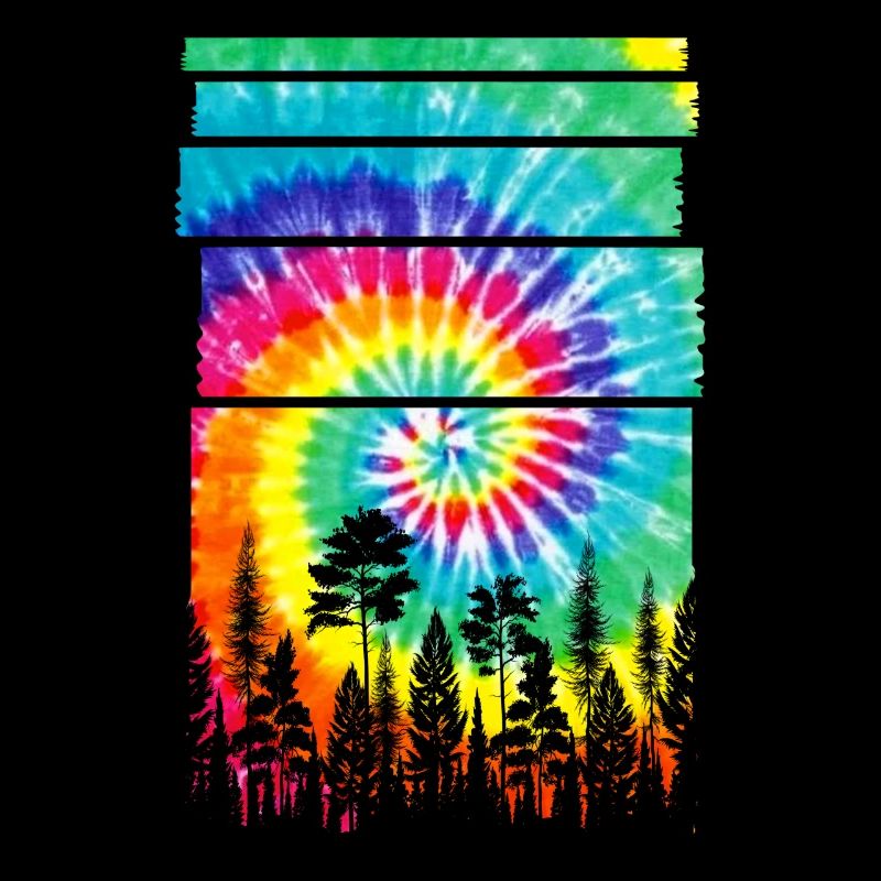 Forest Hippie Batik Nature Trees Forest