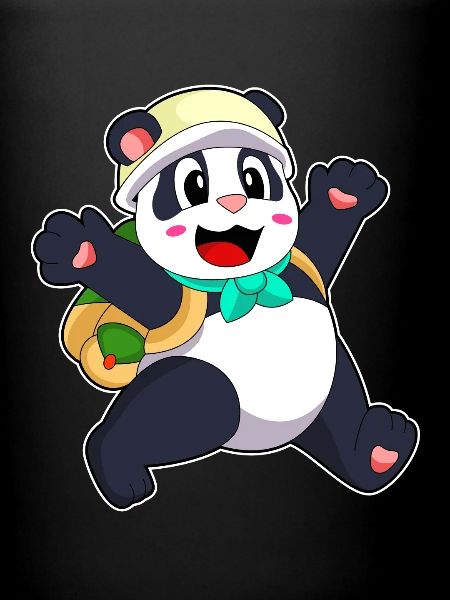 Panda Student Backpack School