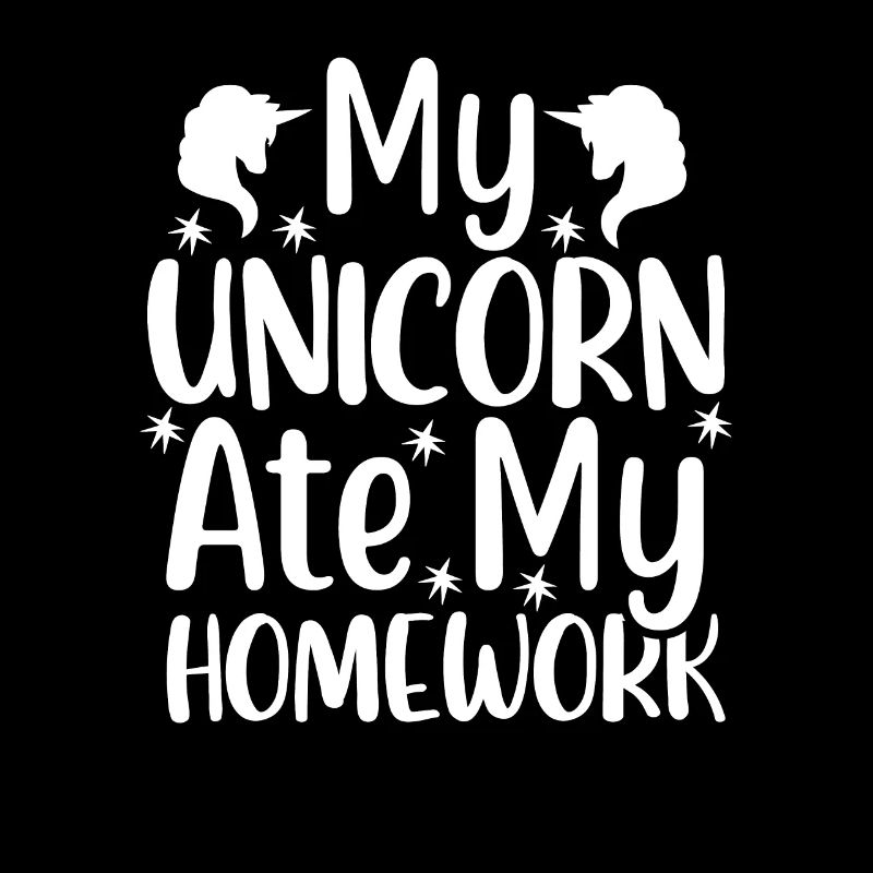 MA LICORNE A MANGÉ MES DEVOIRS