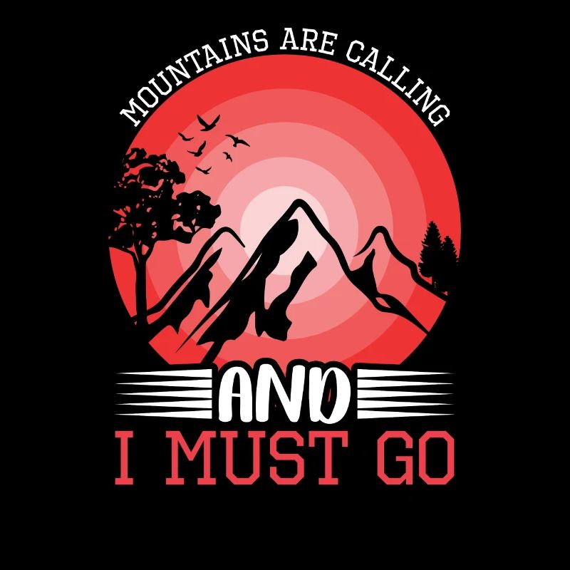 Die Berge rufen Wandershirt