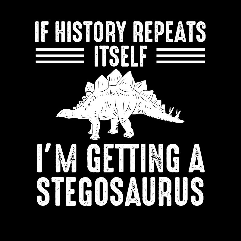 Ich werde ein Stegosaurus