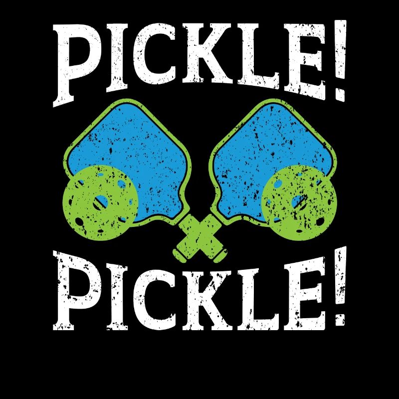 Pickle Pickle Paddle Sport Coach Pickleball Player