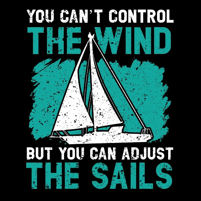 Can't Control The Wind But Can Adjust The Sails