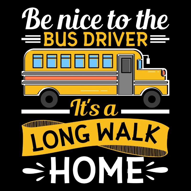 Soyez gentil avec le chauffeur d’autobus scolaire, c’est long