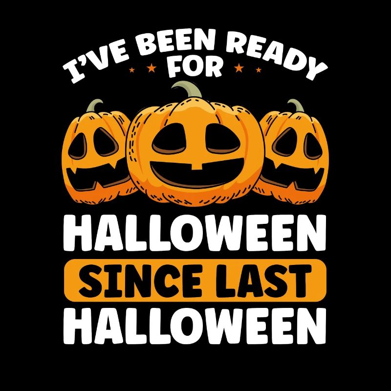 I'm ready for Halloween