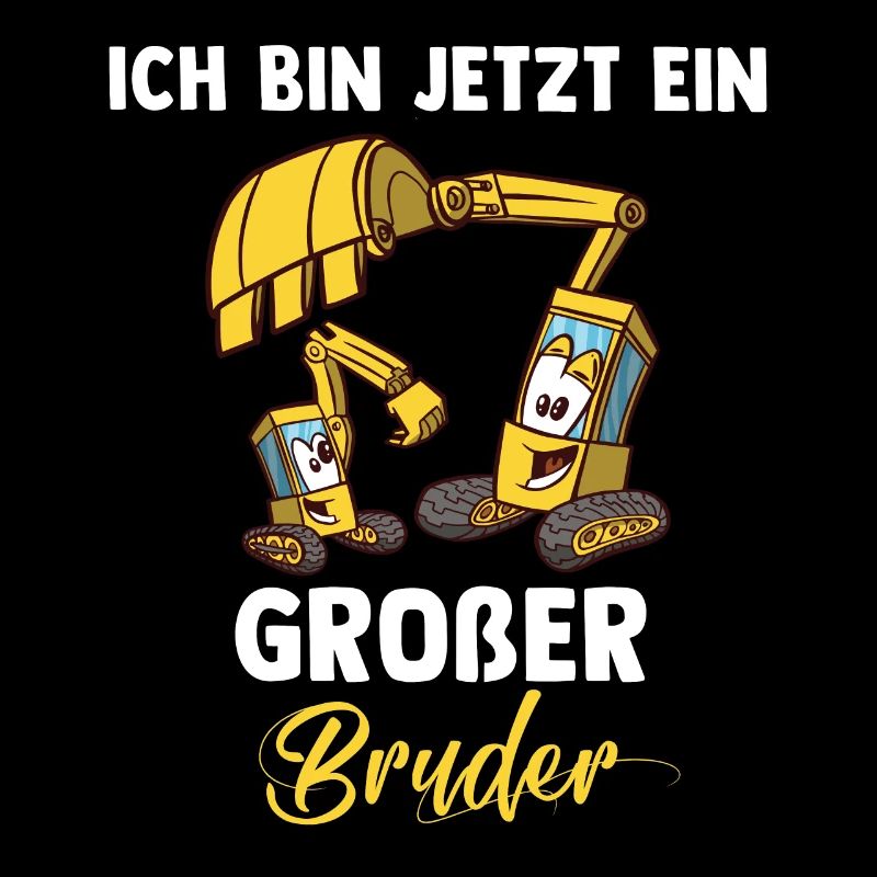 Ich bin jetzt ein großer Bruder - Bagger