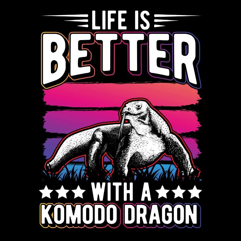 Life is better with a Komodo Dragon Komodowaran