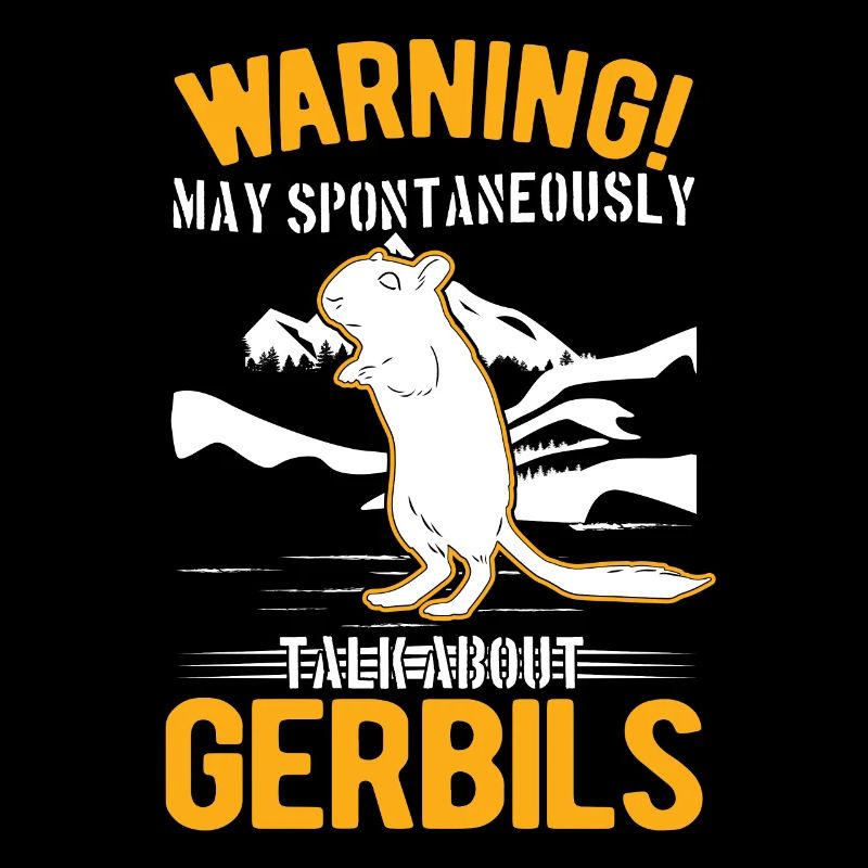 Warning Gerbil racing rat gerbil