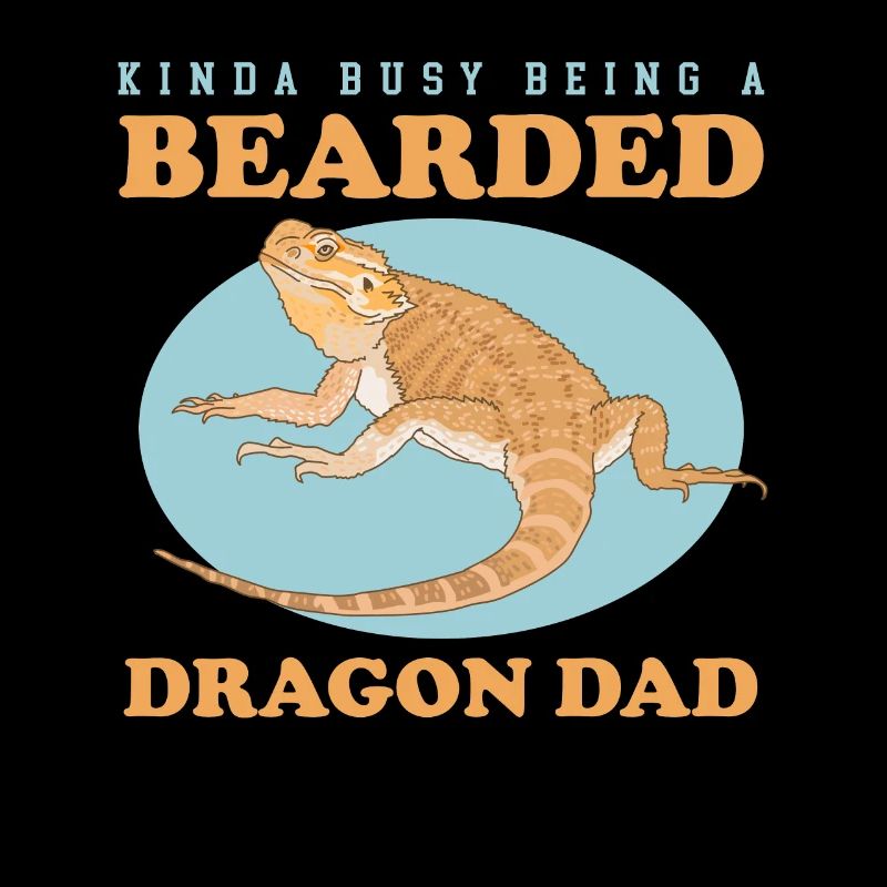 Bearded Dragon Dad Bearded Dragon Reptiles Gift