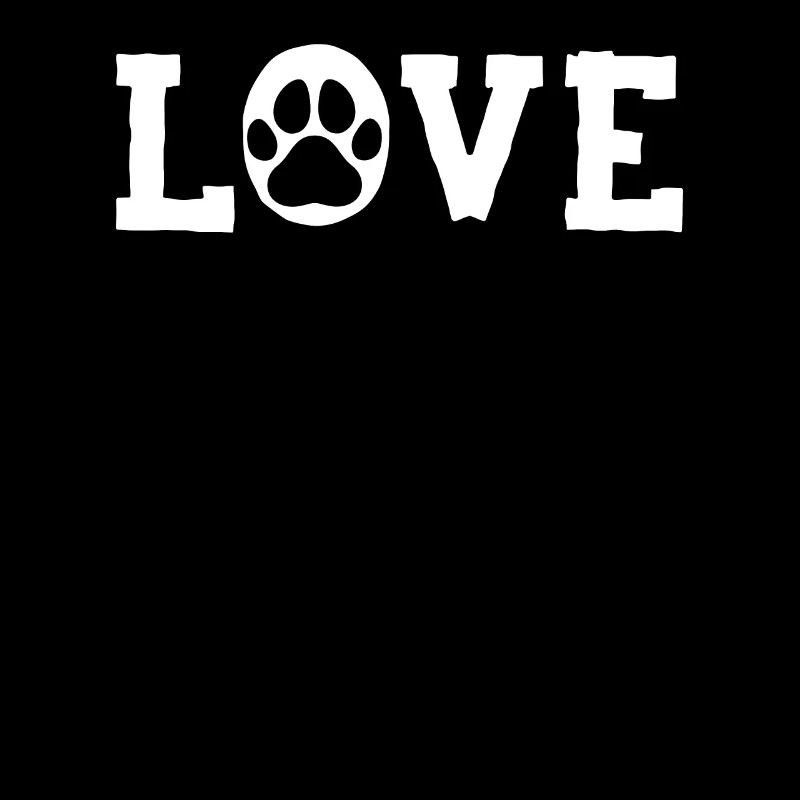 Liebe Hunde pfote