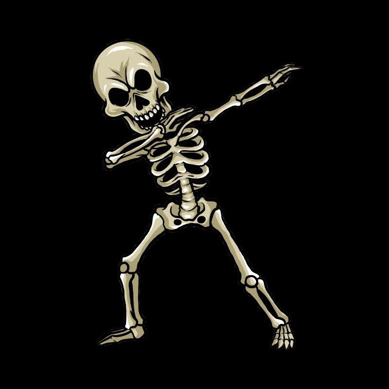 Dabbing Skelet Gerippe Geschenk Dab