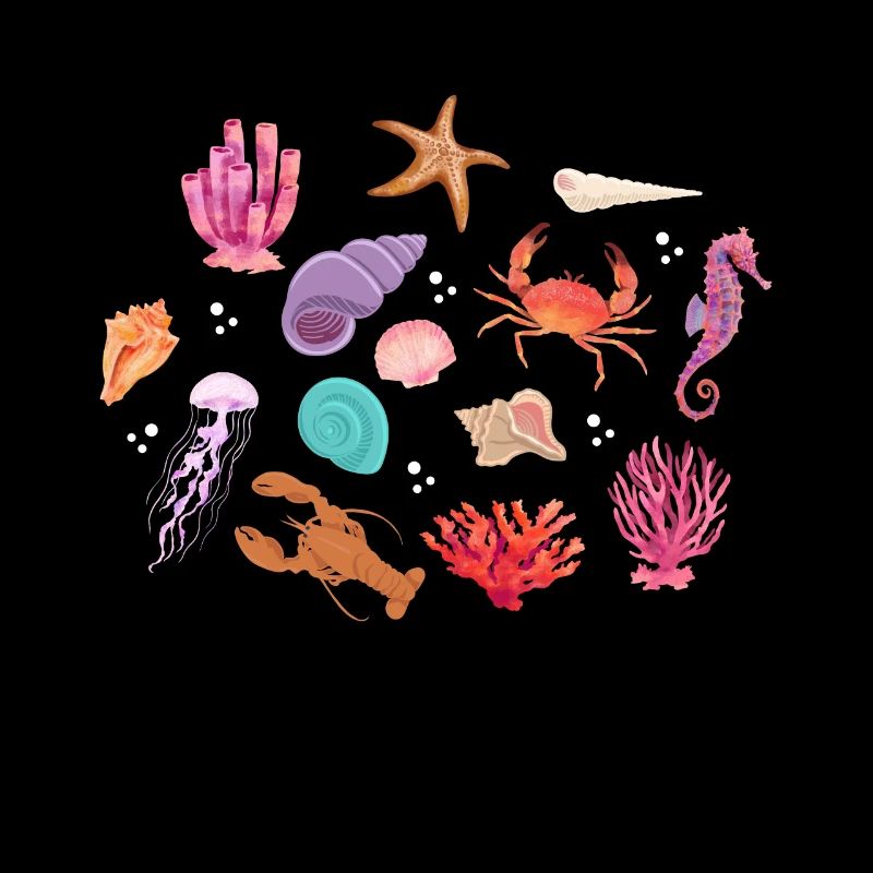 Crustacean Core Krustentiere Shirt Geschenk