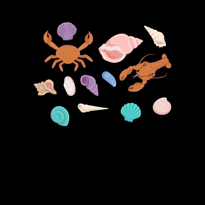 Crustacean Core Krustentiere Shirt Geschenk