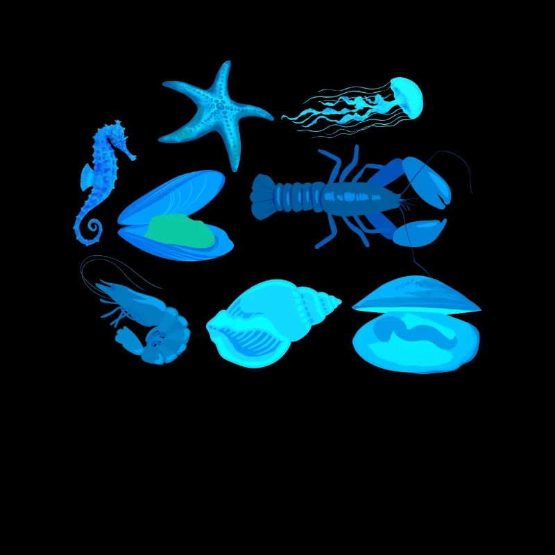 Crustacean Core Krustentiere Shirt Geschenk