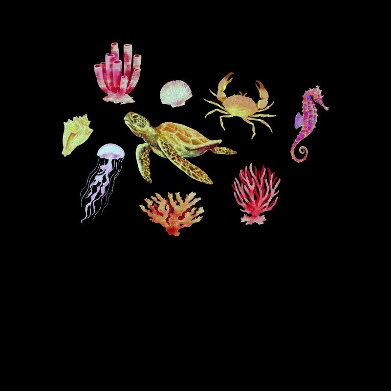 Crustacean Core Krustentiere Shirt Geschenk