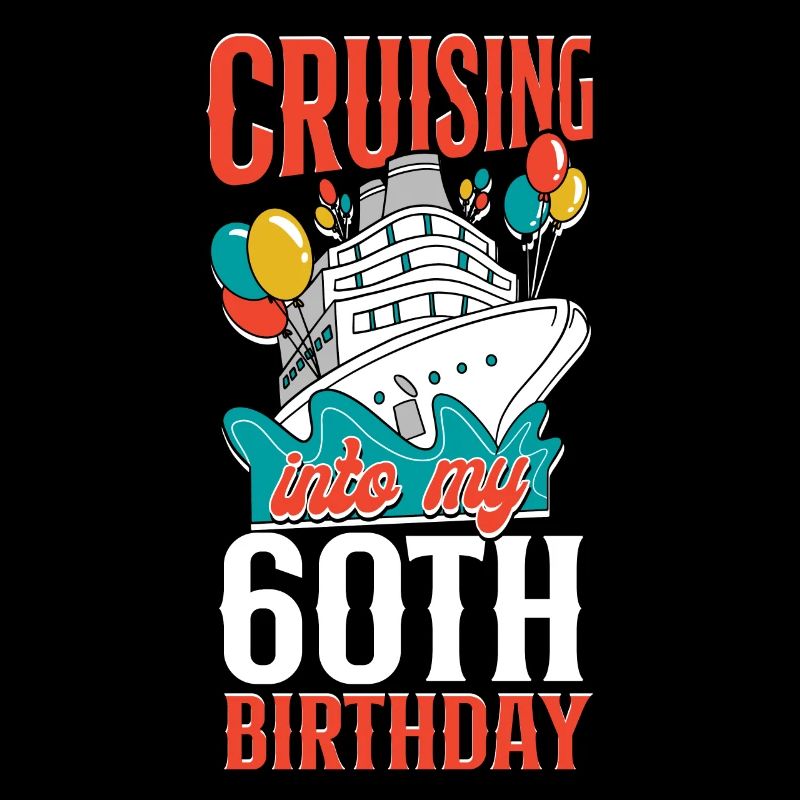 Vacances en bateau de croisière 60e anniversaire