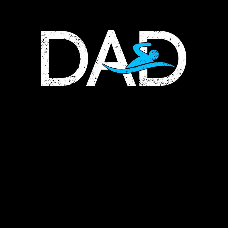 Schwimmen Papa