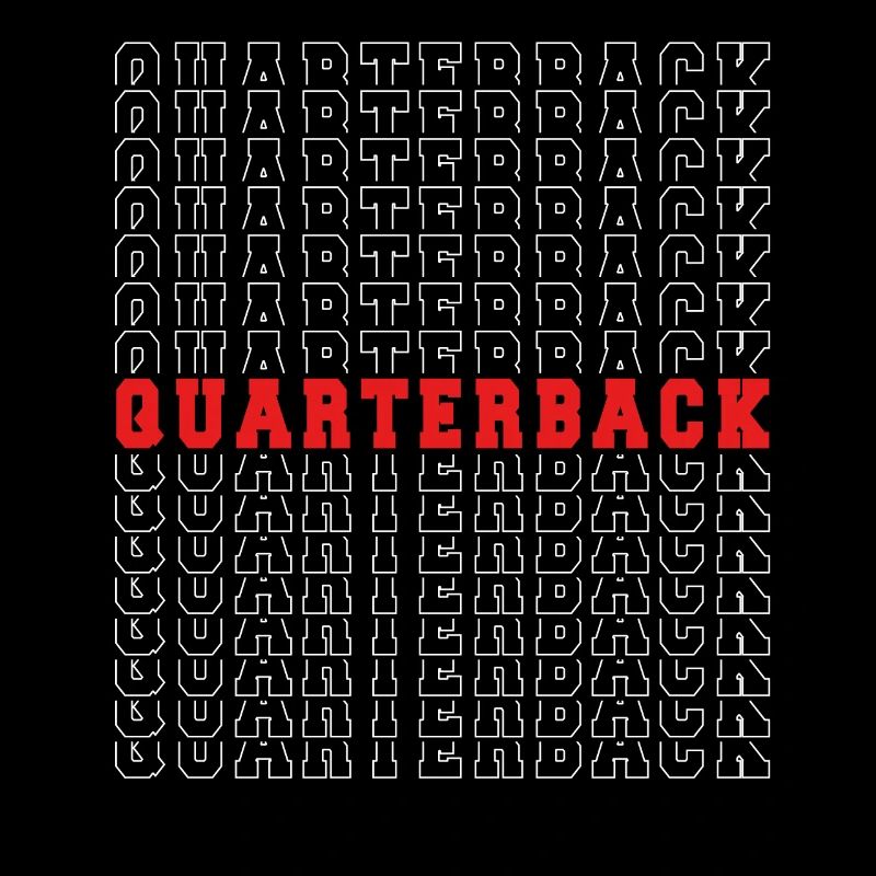 Quaterback In Red