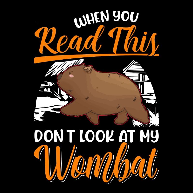 Australischer Wombat Geschenk