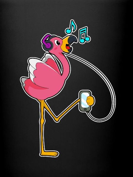 Musique casque Flamingo
