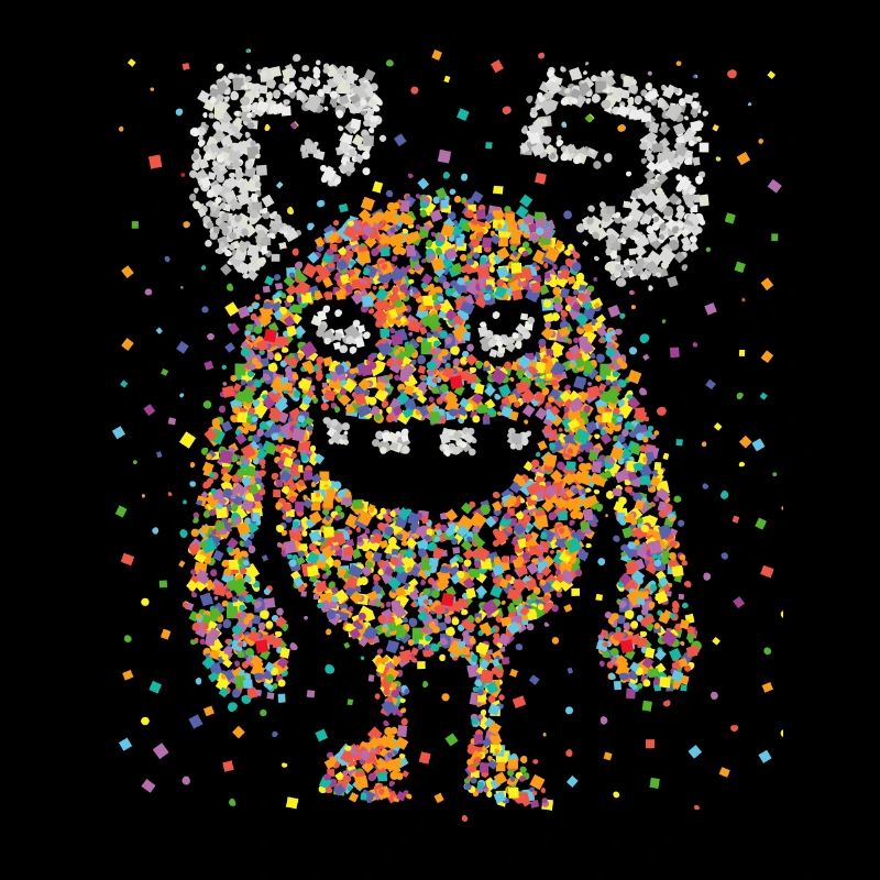 Confettis Monster Cologne Carnaval Kölle Confetti