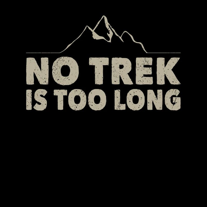Randonnée Pas de trek est trop long Trekking Wanderer
