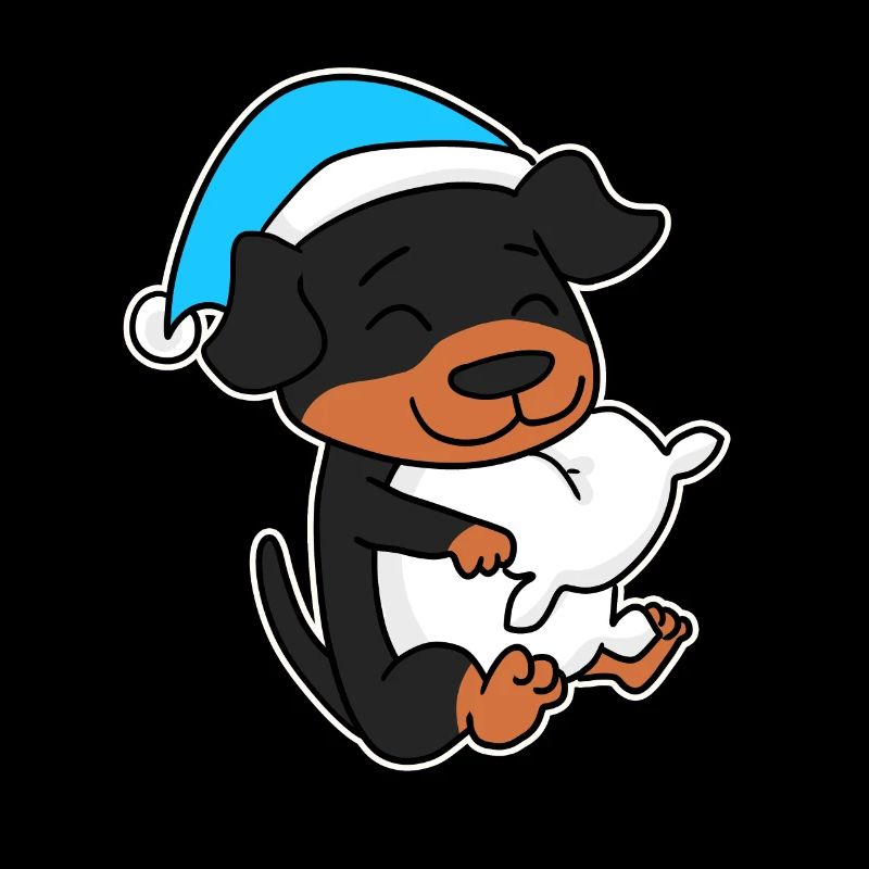 Chien de race Rottweiler