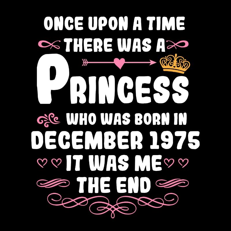 Es war einmal eine Prinzessin. Dezember 1975 Gebur