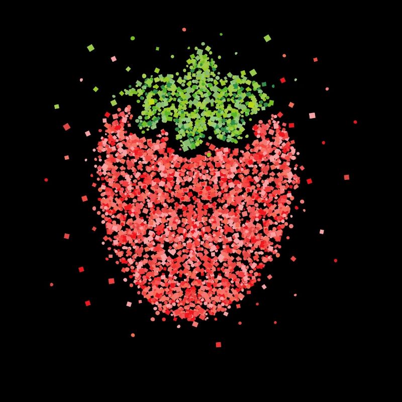Costume de fraise Remplacement Carnaval Cadeau Carnaval
