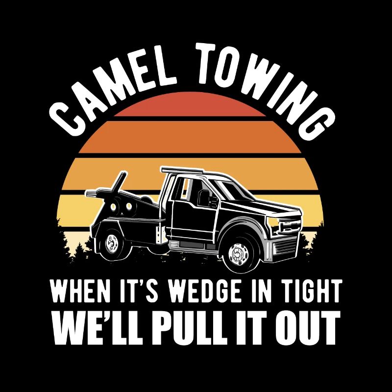 Camel Towing Shirt Geschenk Abschlepper