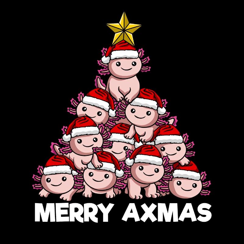 Arbre de Noël Axolotl