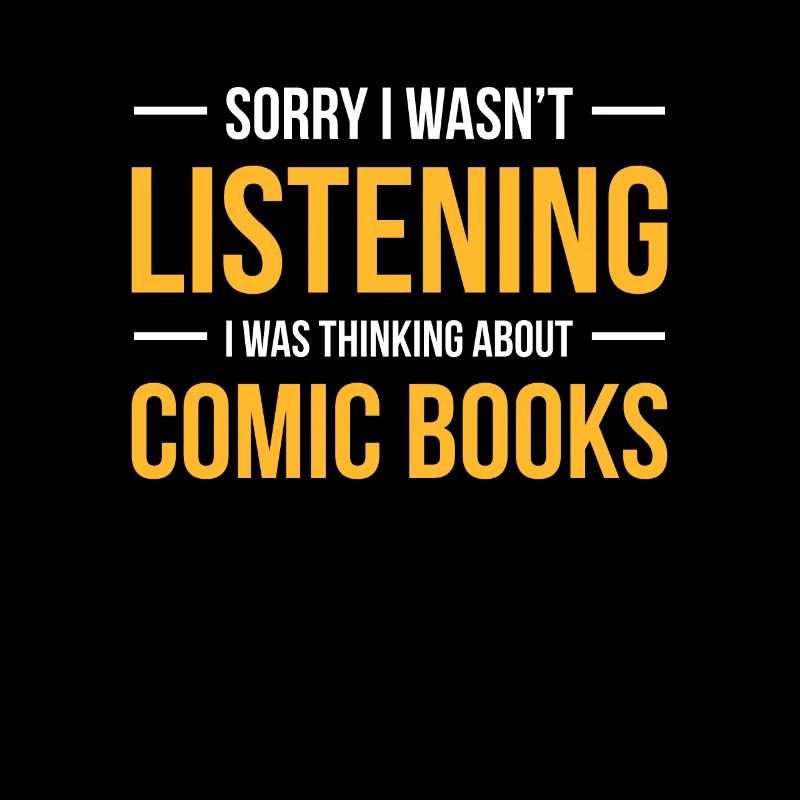 Comic Book Liebhaber Shirt Geschenk