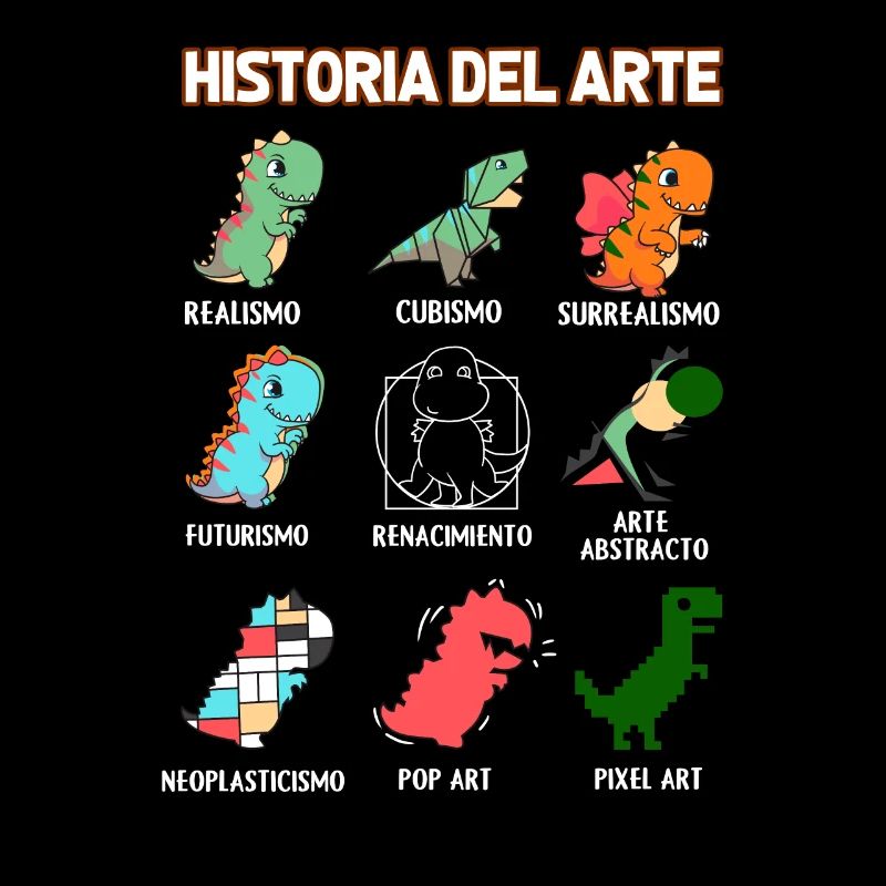 Kunstgeschichte Dinosaurier Spanisch