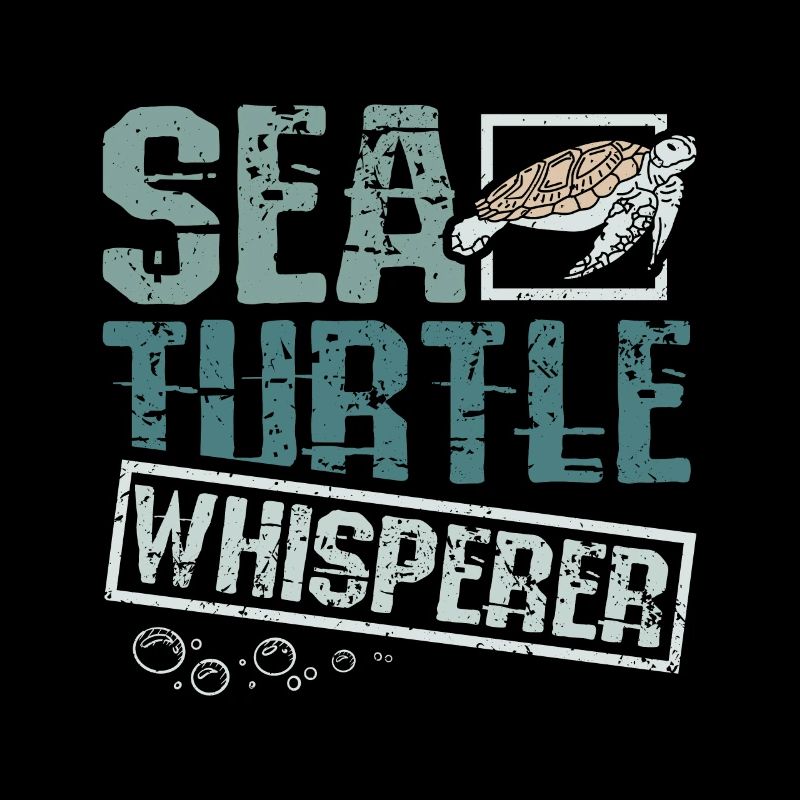 Sea turtle whisperer