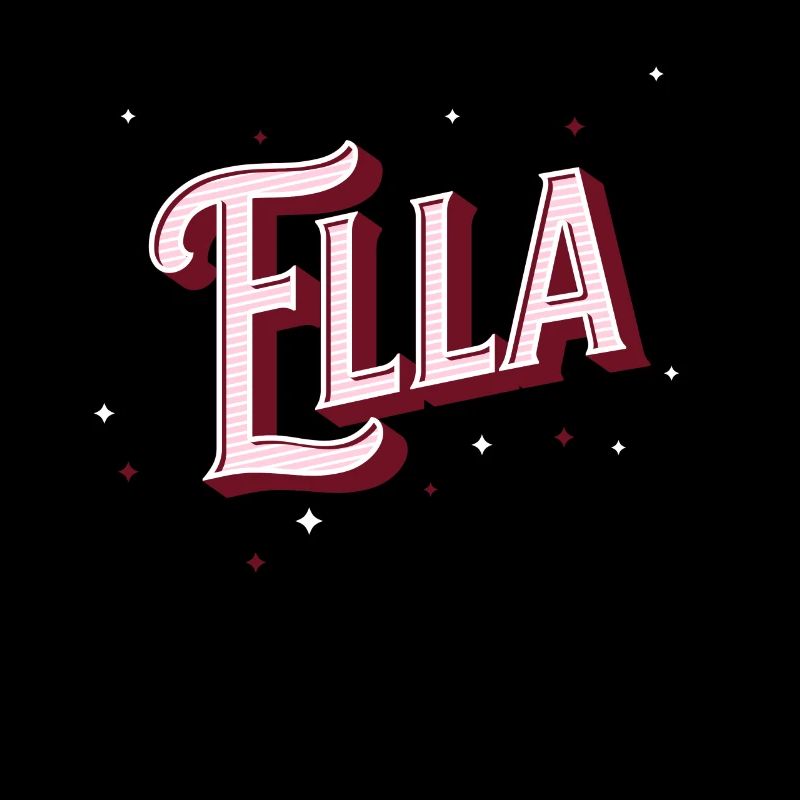 Nom Ella personnalisé